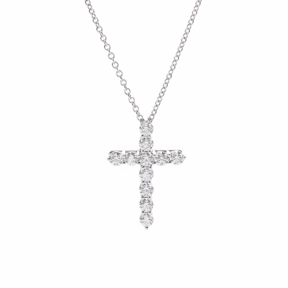 TIFFANY Cross Diamond Necklace